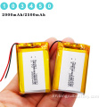 커스텀 103450 2000mah 2500mah 3.7V 리튬